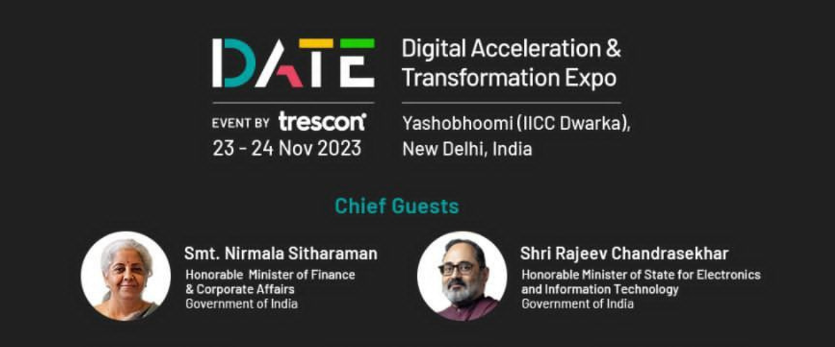 Hon’ble MoS Rajeev Chandrasekhar Joins India’s Most Impactful Tech Event – DATE (Digital Acceleration and Transformation Expo)